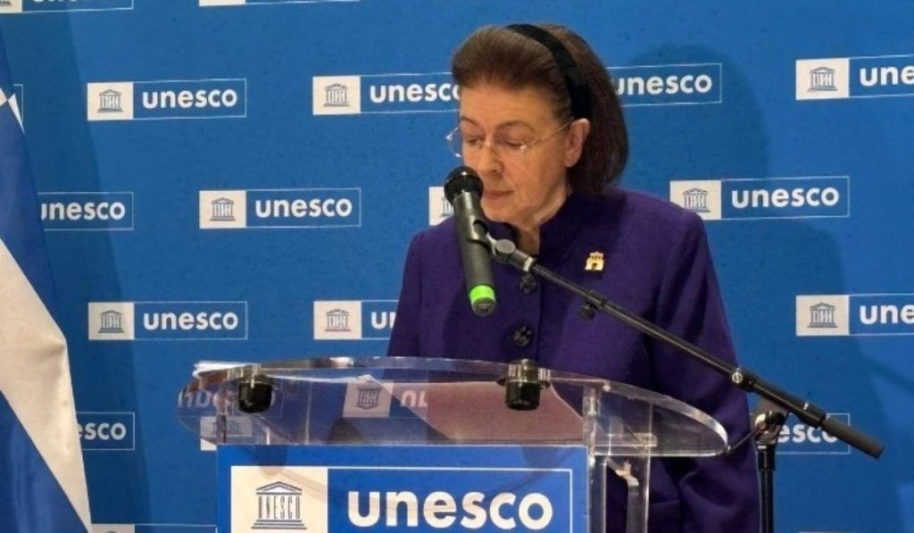 Λ. Μενδώνη στην UNESCO: Η ελληνική γλώσσα θεμέλιο του Πολιτισμού και της Δημοκρατίας