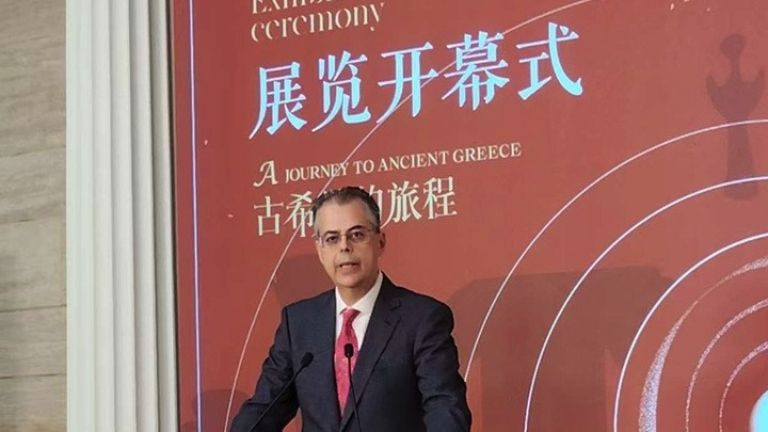 Συνεχίζει την περιοδεία της στην Κίνα η έκθεση «Ταξίδι στην Αρχαία Ελλάδα»