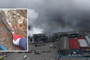 Βίντεο ντοκουμέντο από τη διαρροή στον σωλήνα του προπανίου που προκάλεσε την έκρηξη στη Βιολάντα