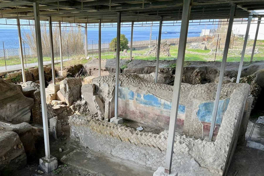 Στο φως τα μυστικά μιας θαμμένης ημιτελούς ανακαίνισης σε πολυτελή παραθαλάσσια έπαυλη λίγο πριν η τέφρα του Βεζούβιου «παγώσει» τα πάντα