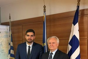 Συνάντηση Κωνσταντίνου Κεφαλογιάννη με τον Υφυπουργό Αγροτικής Ανάπτυξης και Τροφίμων, Γιάννη Ανδριανό.