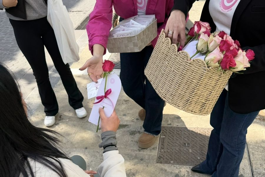 Ο «Στόχος-Πρόληψη» τίμησε τη Γιορτή της Γυναίκας με μια συμβολική δράση ενημέρωσης και ευαισθητοποίησης