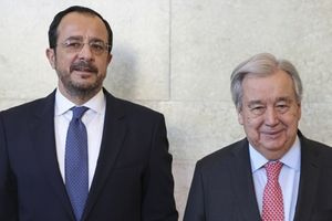 Γκουτέρες – Χριστοδουλίδης συζήτησαν για το Κυπριακό και τις εξελίξεις στη Μ. Ανατολή