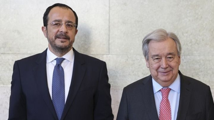 Γκουτέρες – Χριστοδουλίδης συζήτησαν για το Κυπριακό και τις εξελίξεις στη Μ. Ανατολή