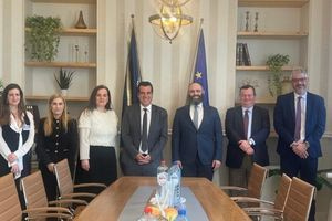 Συνάντηση Θάνου Πλεύρη με την Ευρωπαϊκή Εβραϊκή Ένωση στις Βρυξέλλες