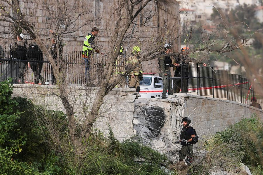 Ιερουσαλήμ: Θραύσματα ιρανικού πυραύλου προκάλεσαν ζημιές στην Παλιά Πόλη
