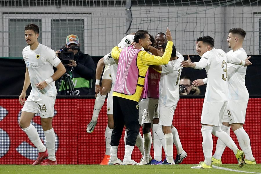 Conference League: Τρομερή ΑΕΚ, «κλείδωσε» την πρόκριση στη Σλοβενία