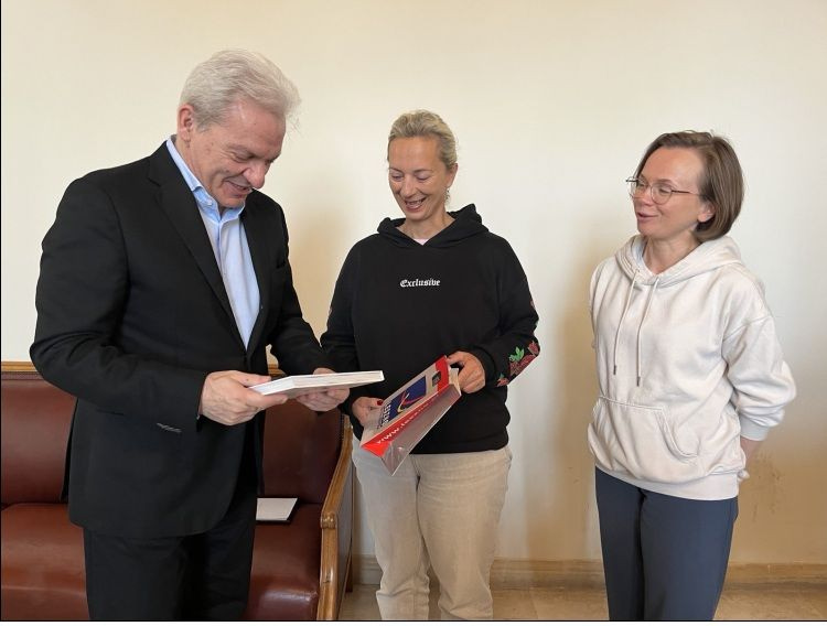 Μαθητές και εκπαιδευτικούς από την Πολωνία και την Ιταλία υποδέχθηκε ο Δήμαρχος Ηρακλείου στη Λότζια