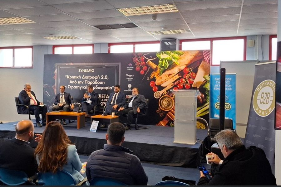 Τολμηρές αλλαγές για τον Πρωτογενή Τομέα και τη διαχείριση του Νερού, πρότεινε ο Δήμαρχος Μινώα Πεδιάδας στο πλαίσιο του Συνεδρίου για την κρητική Διατροφή