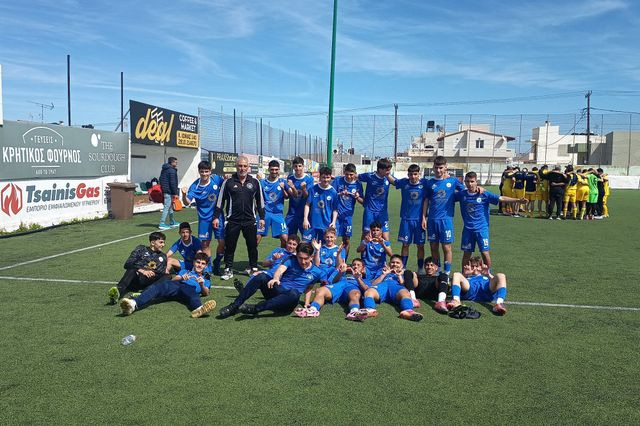 Μικτή Κ16 ΕΠΣΗ: Πανηγυρικά στους “8” του Πανελληνίου πρωταθλήματος