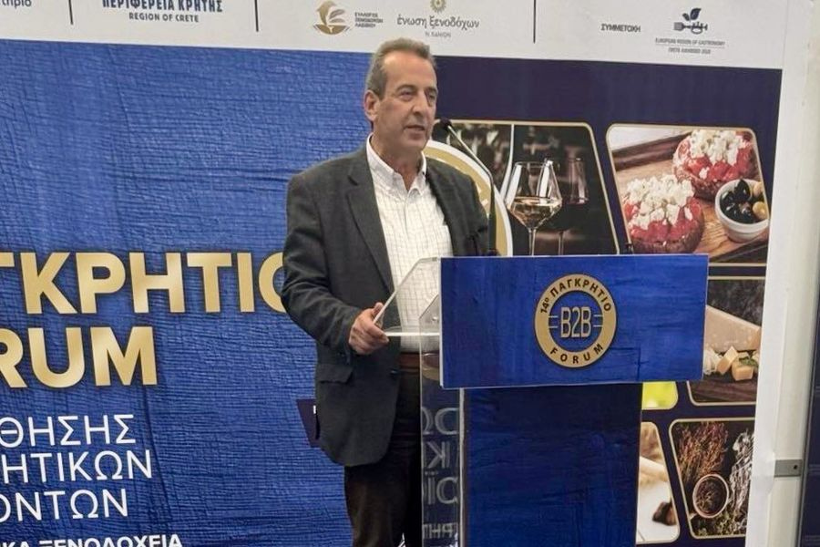 Στο 14ο Παγκρήτιο Forum Προώθησης Κρητικών Προϊόντων ο Δήμαρχος Χερσονήσου