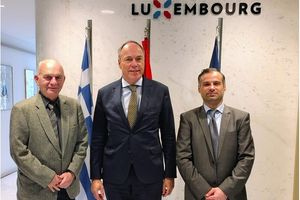 Συνάντηση της Ένωσης Συντακτών Επαρχιακού Τύπου με τον Πρέσβη του Λουξεμβούργου
