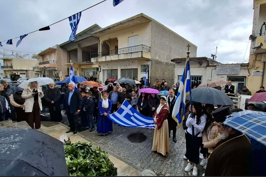 Ο εορτασμός της Εθνικής Επετείου της 25ης Μαρτίου 1821 στον Δήμο Γόρτυνας
