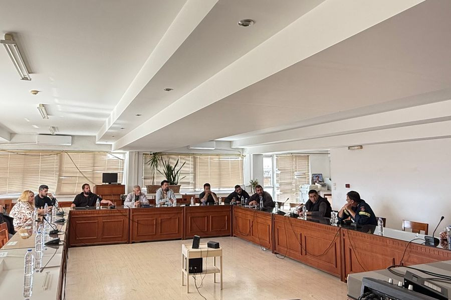 Συνάντηση Δημοτικής Αρχής Φαιστού με προέδρους Τοπικών Κοινοτήτων για την προετοιμασία της αντιπυρικής περιόδου