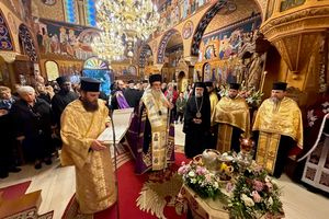 Η Τιμία Κάρα της Οσίας Γαβριηλίας στην Ιερά Μητρόπολη Κισάμου και Σελίνου