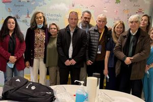 Επίσκεψη αντιπροσωπείας του ΣΕΓΑΣ στην Κλινική Αιματολογίας και Ογκολογίας Παίδων του ΠΑΓΝΗ