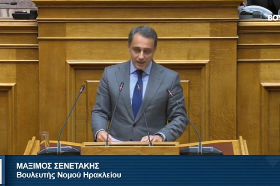 Μάξιμος Σενετάκης: Ψήφος εμπιστοσύνης η συμφωνία με Chevron