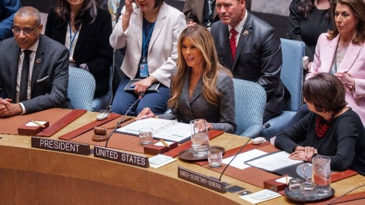 Μελάνια Τραμπ στο Συμβούλιο Ασφαλείας: “H ειρήνη δεν χρειάζεται να είναι εύθραυστη”