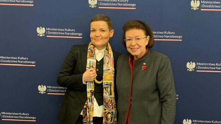 Συνάντηση εργασίας με την υπουργό Πολιτισμού και Εθνικής Κληρονομιάς της Πολωνίας είχε η Λίνα Μενδώνη