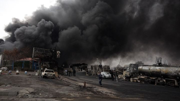 Ισχυρές εκρήξεις συγκλόνισαν την Τεχεράνη, σύμφωνα με δημοσιογράφους του AFP
