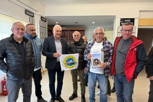 Επίσκεψη του Παγκρήτιου Ομίλου Φουσκωτών Σκαφών στο Ηρώο Μνήμης και στο Μουσείο Ολοκαυτώματος Βιάννου