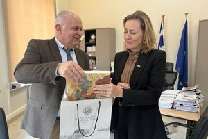Επίσκεψη της Πρέσβεως του Βασιλείου της Ολλανδίας στην Ελλάδα στο Δήμο Ηρακλείου