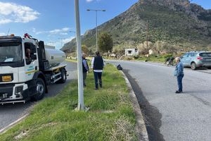 Παρεμβάσεις καθαριότητας και καλλωπισμού στην Αμμουδάρα από τον Δήμο Μαλεβιζίου