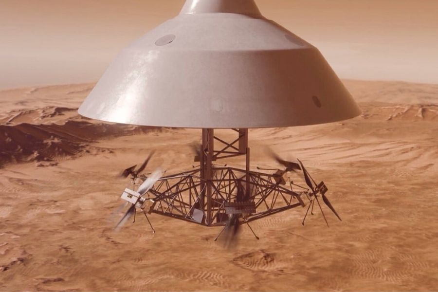 Πυρηνοκίνητο σκάφος της NASA θα «ρίξει» στον Άρη ελικόπτερα εξερεύνησης (βίντεο)