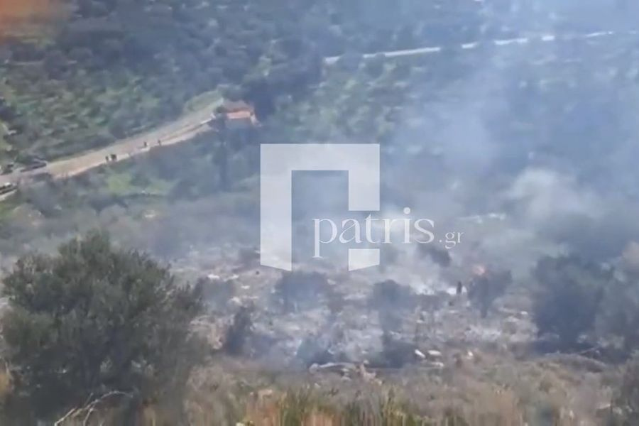 Ηράκλειο: Συναγερμός για φωτιά στη Γαλίφα – Βίντεο από την επιχείρηση κατάσβεσης