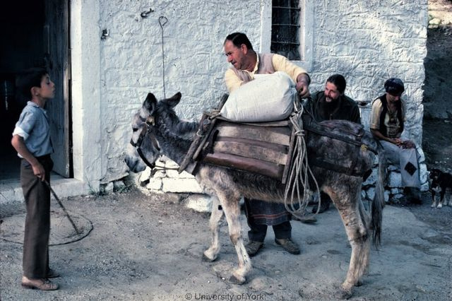 Στιγμιότυπο από το μύλο στην περιοχή Ζάκρου το 1976