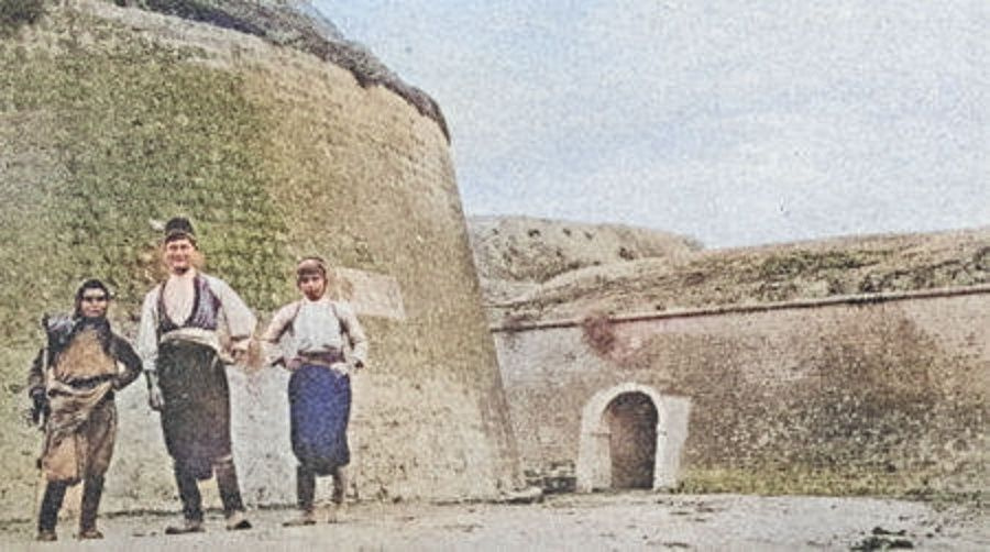 Ένα στιγμιότυπο του 1900 από την “Πύλη του Ιησού”…