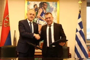 Βρούτσης και Γκάιτς υπέγραψαν Μνημόνιο Συνεργασίας Ελλάδας – Σερβίας στον αθλητισμό