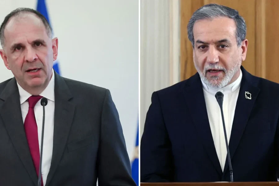 Γεραπετρίτης σε Αραγτσί: Αδιανόητο να θεωρείται η Ελλάδα εχθρική χώρα, ζητάμε να επιτραπεί η έξοδος των ελληνικών πλοίων από τον Περσικό Κόλπο