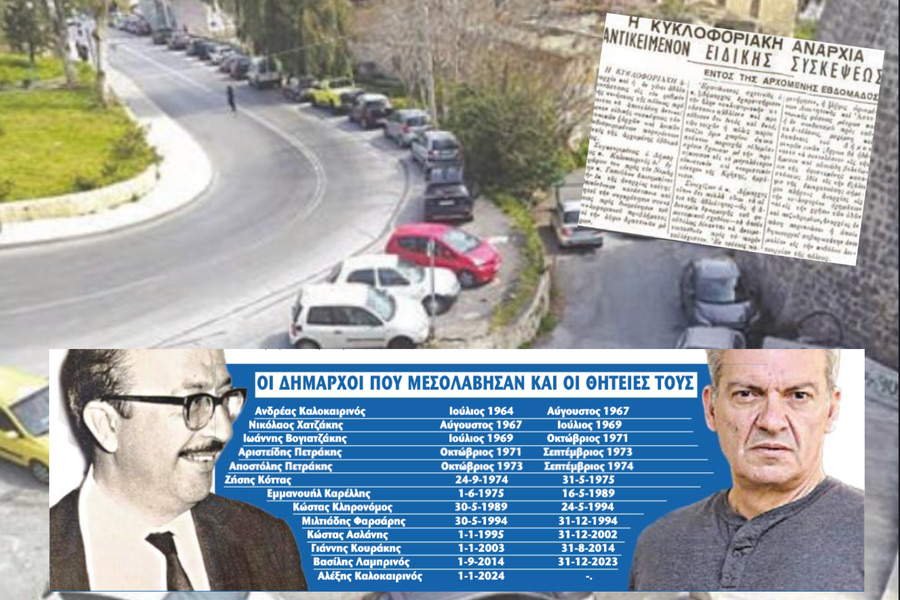 «Η πόλις παρουσιάζει όψιν χωρίου υπανάπτυκτου…»: Αντιμέτωποι με το ίδιο πρόβλημα…  πατέρας και γιος ως δήμαρχοι με διαφορά 60 χρόνων!