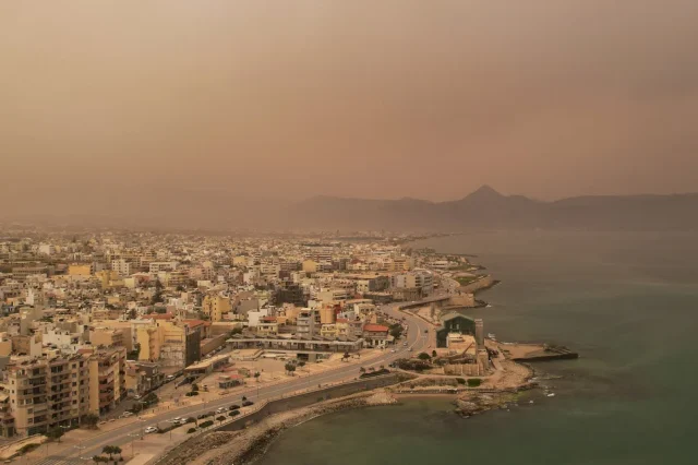 Με υψηλότερες θερμοκρασίες και σκόνη η εβδομάδα – Η εικόνα στην Κρήτη