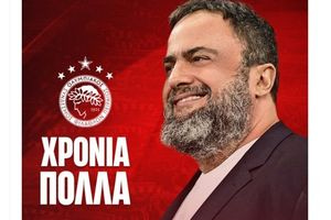 «Ερυθρόλευκες» ευχές στον Βαγγέλη Μαρινάκη για την ονομαστική του εορτή