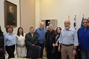 Συνάντηση του Δημάρχου Ηρακλείου Αλέξη Καλοκαιρινού με τον Πολιτιστικό Σύλλογο Αγίας Αικατερίνης