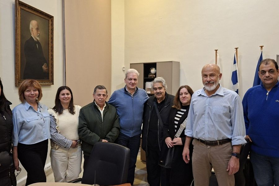Συνάντηση του Δημάρχου Ηρακλείου Αλέξη Καλοκαιρινού με τον Πολιτιστικό Σύλλογο Αγίας Αικατερίνης