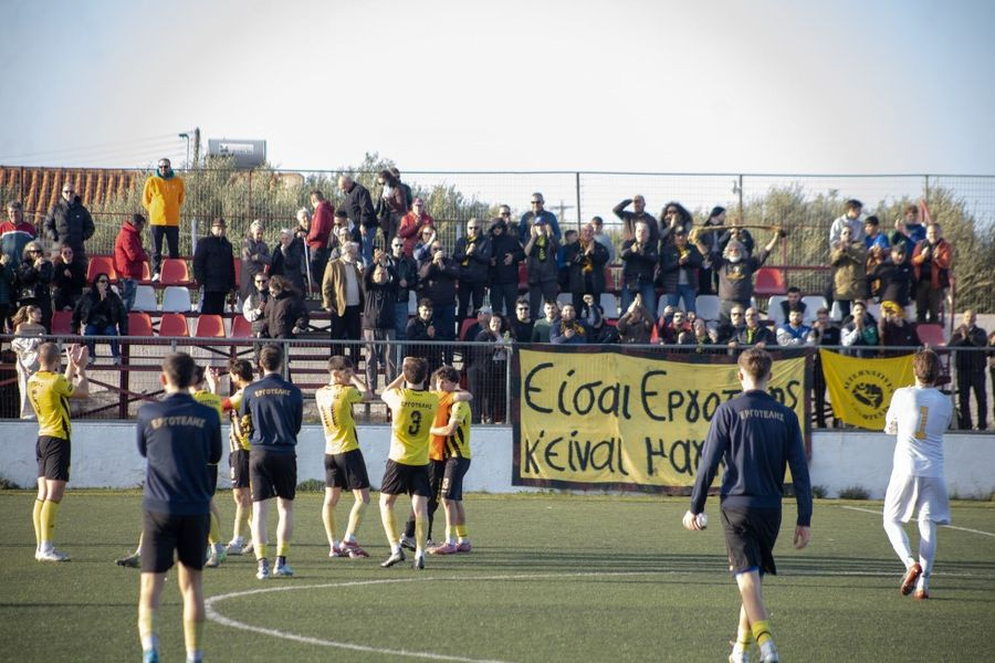 Εξασφάλισε και μαθηματικά την άνοδο στη Γ’ Εθνική ο Εργοτέλης