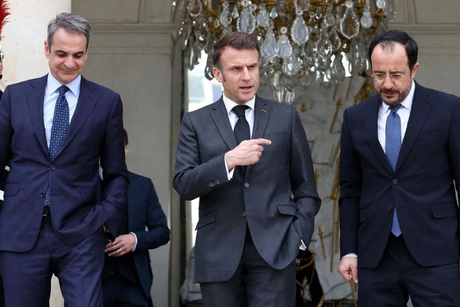 Στην Κύπρο τη Δευτέρα Μητσοτάκης και Μακρόν, θα έχουν συνάντηση με Χριστοδουλίδη