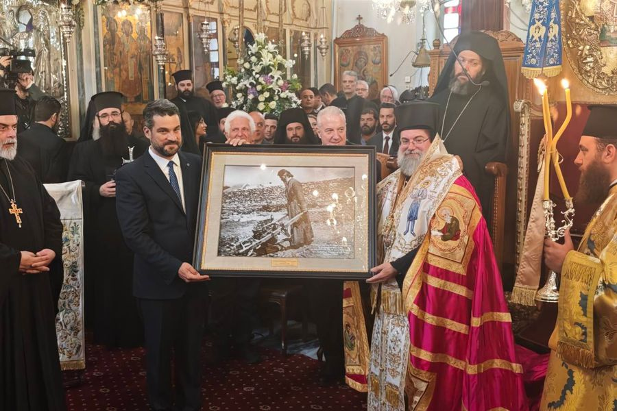 (ΦΩΤΟ – ΒΙΝΤΕΟ) Η ενθρόνιση του Μητροπολίτη Κυδωνίας και Αποκορώνου Τίτου