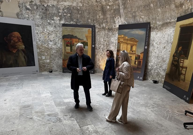 Έργα της Δημοτικής Πινακοθήκης Ηρακλείου στην Πύλη Αγίου Γεωργίου