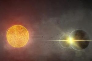 Έλληνας αστρονόμος εντόπισε εντυπωσιακή σύγκρουση πλανητών