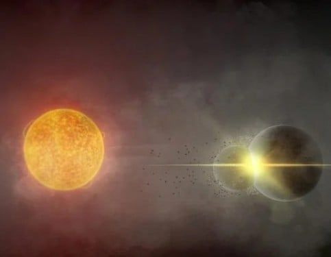 Έλληνας αστρονόμος εντόπισε εντυπωσιακή σύγκρουση πλανητών