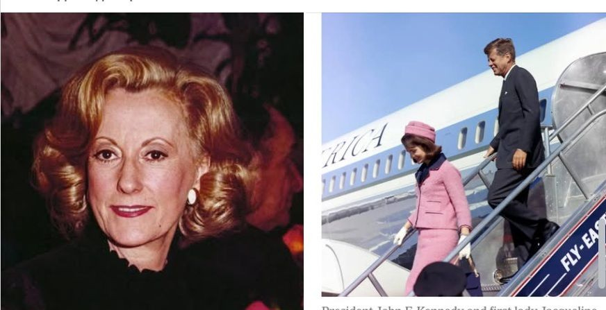 Πέθανε σε ηλικία 105 ετών η στιλίστρια που έντυσε τη Jackie Kennedy την ημέρα της δολοφονίας του συζύγου της