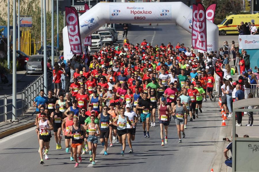 Ρεκόρ συμμετοχών για το αυριανό 13ο RUN GREECE στο Ηράκλειο
