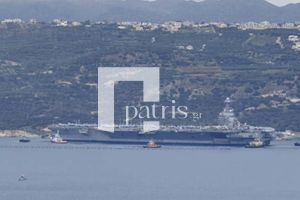 Κατάπλευσε στη βάση της Σούδας το αεροπλανοφόρο «USS Gerald R. Ford»