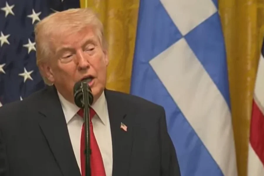 Τραμπ στην δεξίωση για την 25η Μαρτίου: «Λατρεύω την ελληνική αρχιτεκτονική, αλλά περισσότερο τους Ελληνες»