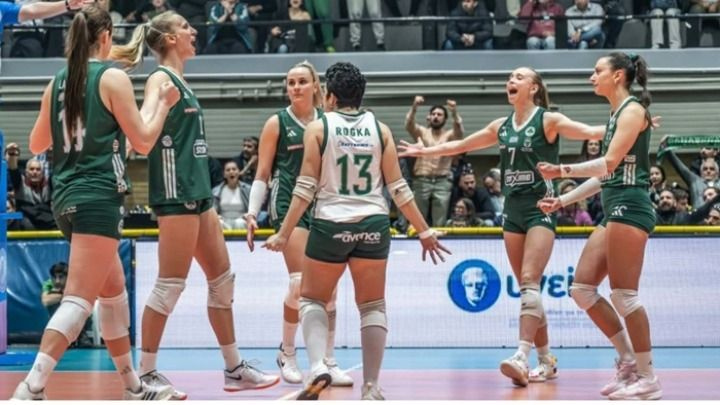 Βόλεϊ: “Γλυκιά” ήττα των γυναικών του Παναθηναϊκού στον πρώτο τελικό του Challenge Cup