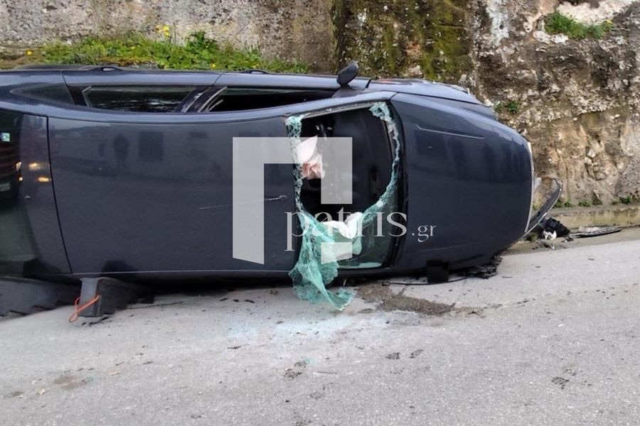 (ΦΩΤΟ) Σοβαρό τροχαίο στο Ηράκλειο – Άνδρες της ΕΜΑΚ απεγκλώβισαν τον οδηγό από το όχημα